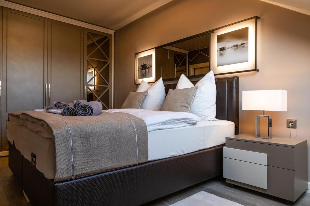 Deluxe Apartment Mit Tiefgarage In Naehe Messe-Bmw-Porsche-Dhl-Flughafen-Flugzeugwerk Der Deutsche Aircraft Лайпциг Екстериор снимка